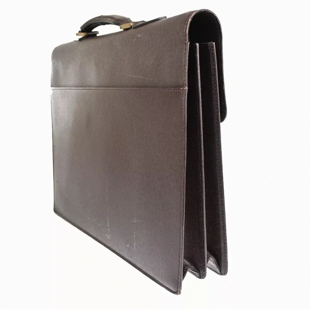 Auth Louis Vuitton unisex business LV unisex briefcase with convertible strap - Picture 3 of 14